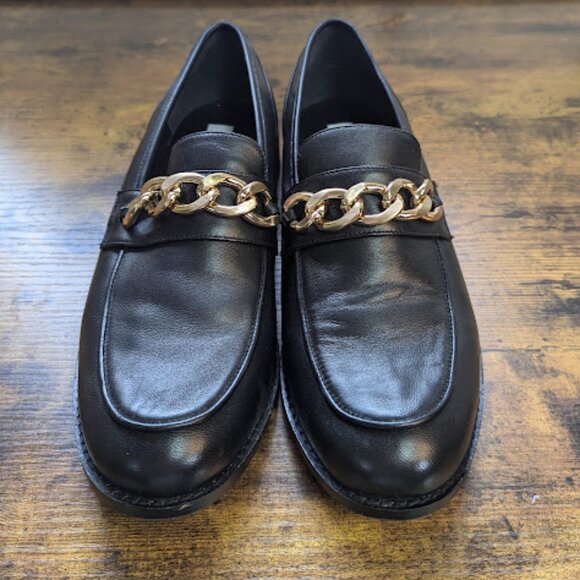 Reiss Shoes - NWOT Reiss Berwick Chain Loafers Size- 8.5